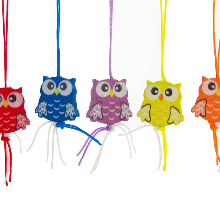 Lucky Charm Owls > 25x25mm | 50 Pieces for wholesale by kadopapier.net