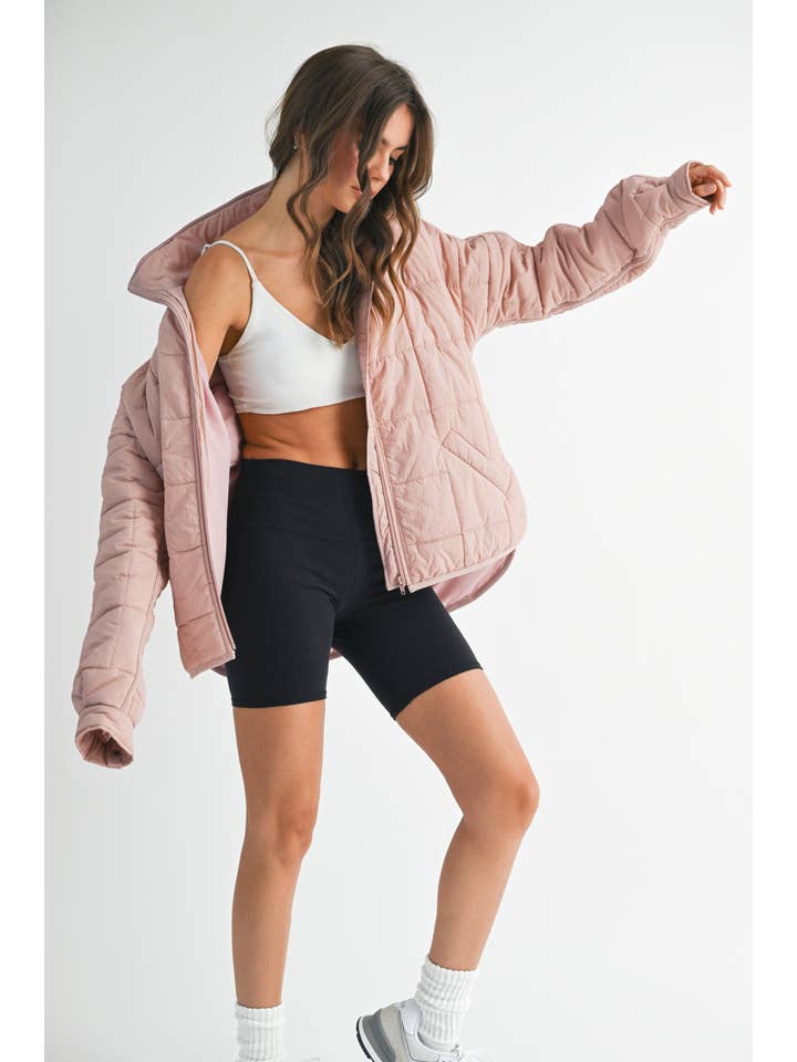 AEMI + CO - Wholesale Jacket - Women's - 5106EK Bebe Puffer Jacket 355