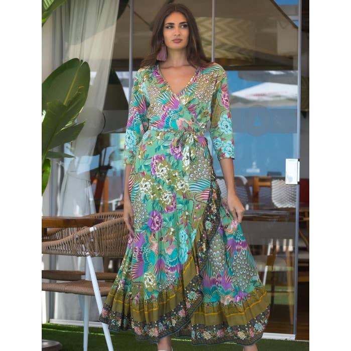 FERIA JARDINJAPO SUNSET AND MOON DRESS for wholesale by Káhyra