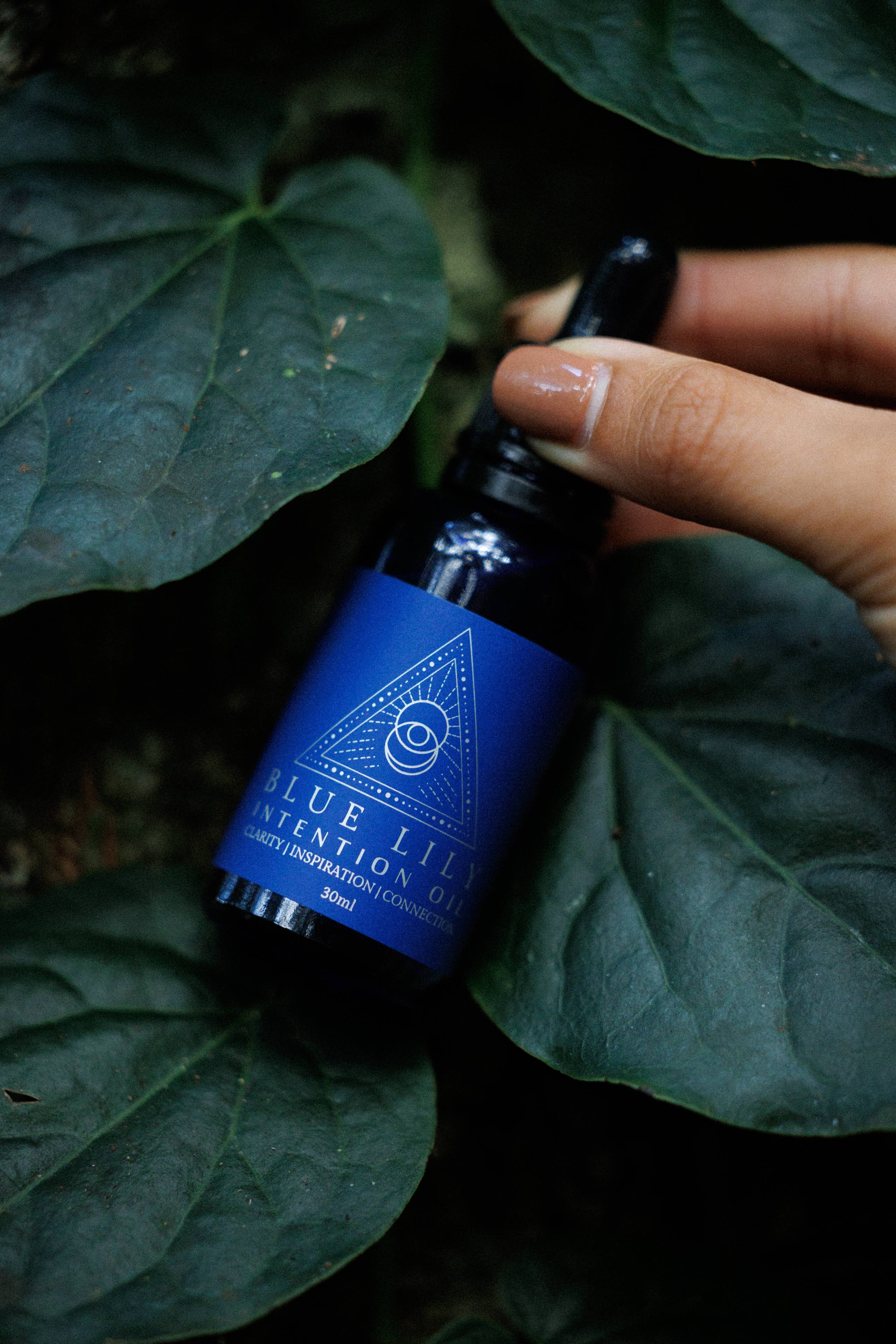 Blue Lily Healing - Wholesale Bad/lichaamsolie - Blue Lily (Blauwe Lotus) intention olie6