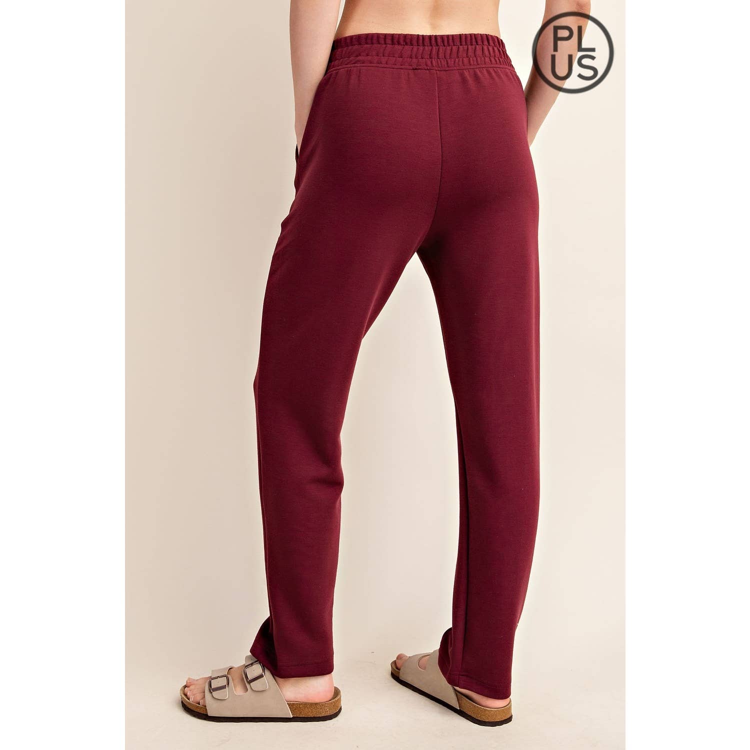 Rae Mode - Wholesale Broek - Dames - PLUS SIZE MODAL SCUBA PINTUCK BROEK35