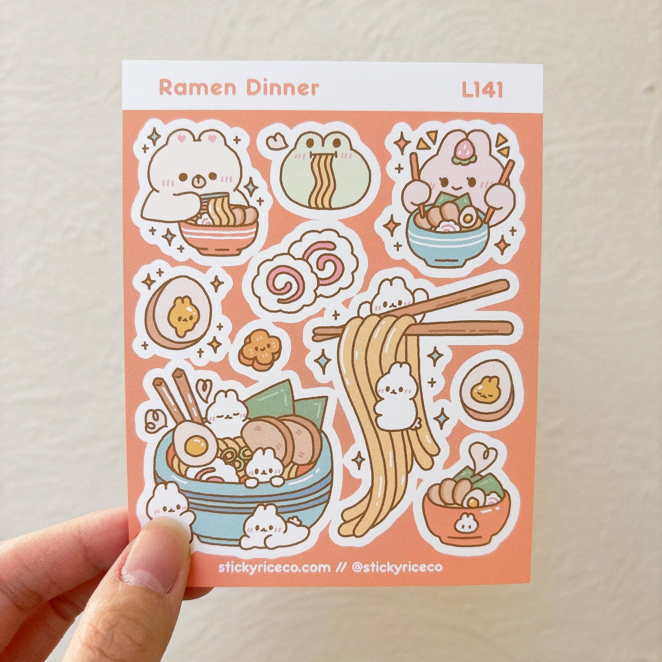 StickyRiceCo - Vente Autocollant - Feuilles d'autocollants mats pour le printemps 202421