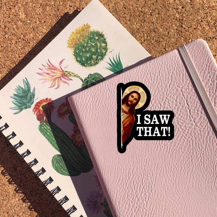 Sticker Horse - Wholesale Sticker - Jesus I Saw That Sticker1