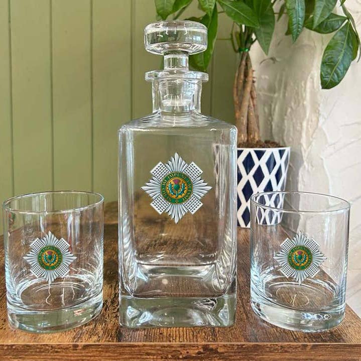 Scots Guards - Decanter for wholesale by Thecraftyblackdog