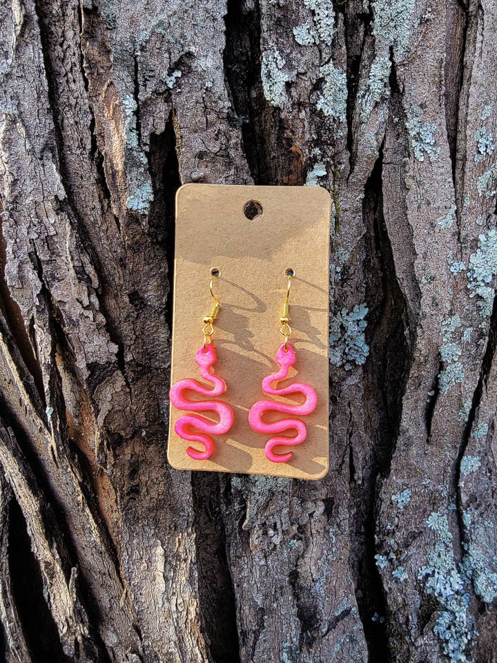 Snake Dangle Earrings for wholesale by Loving Appalachia Inc