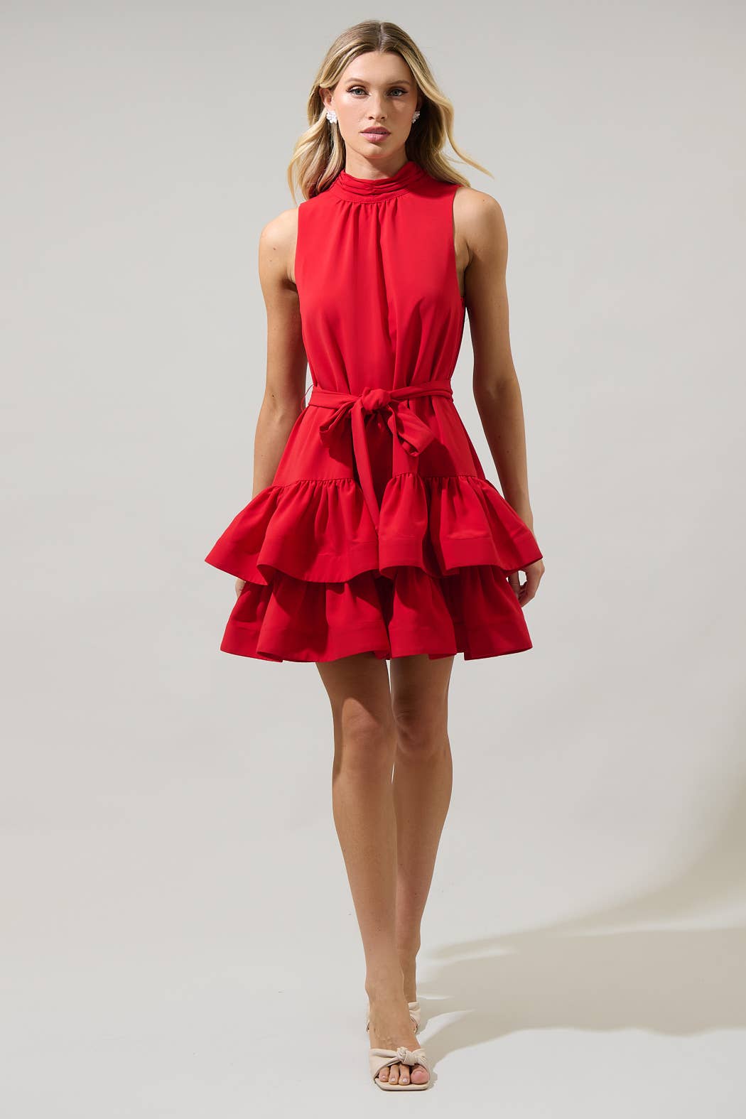 Sugarlips - Wholesale Dress - Women's - Teresa Ruffle Tiered Mini Dress3