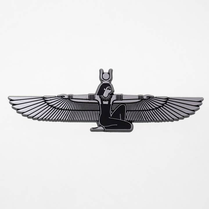 Isis Egyptian Goddess 3d Stick-on Emblem - 10 pack for wholesale by Ring of Fire Enterprises