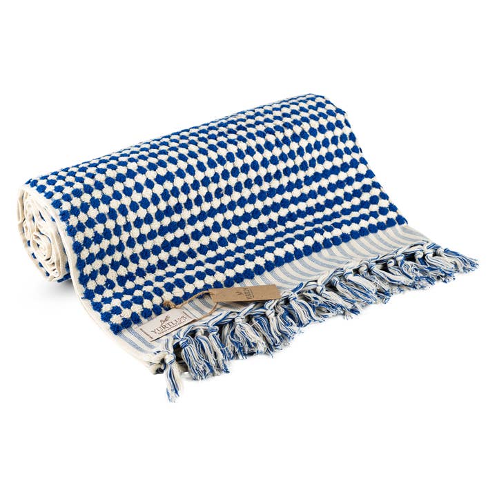 YURTLUS - Wholesale Bath Towel - Pompom Bubble Turkish Cotton Towel for Bath Beach Boutique18