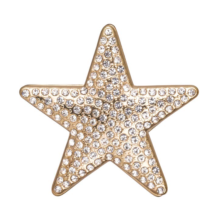 Elizabeth Crystal Magnetic Brooch for wholesale by D&X Ltd