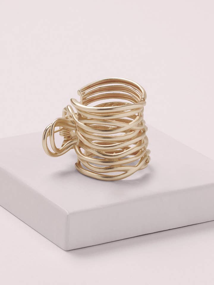 Gilded Wrap Ponytail Cuff Clip for wholesale by The Hair Edit