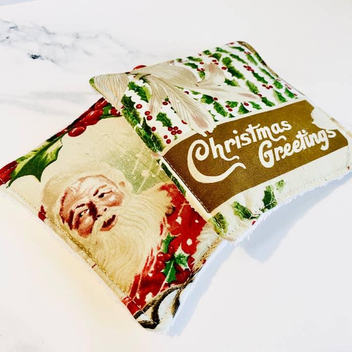 Timeless Christmas Unsponges (Bamboo Core) for wholesale by Crafted with Some Crazy