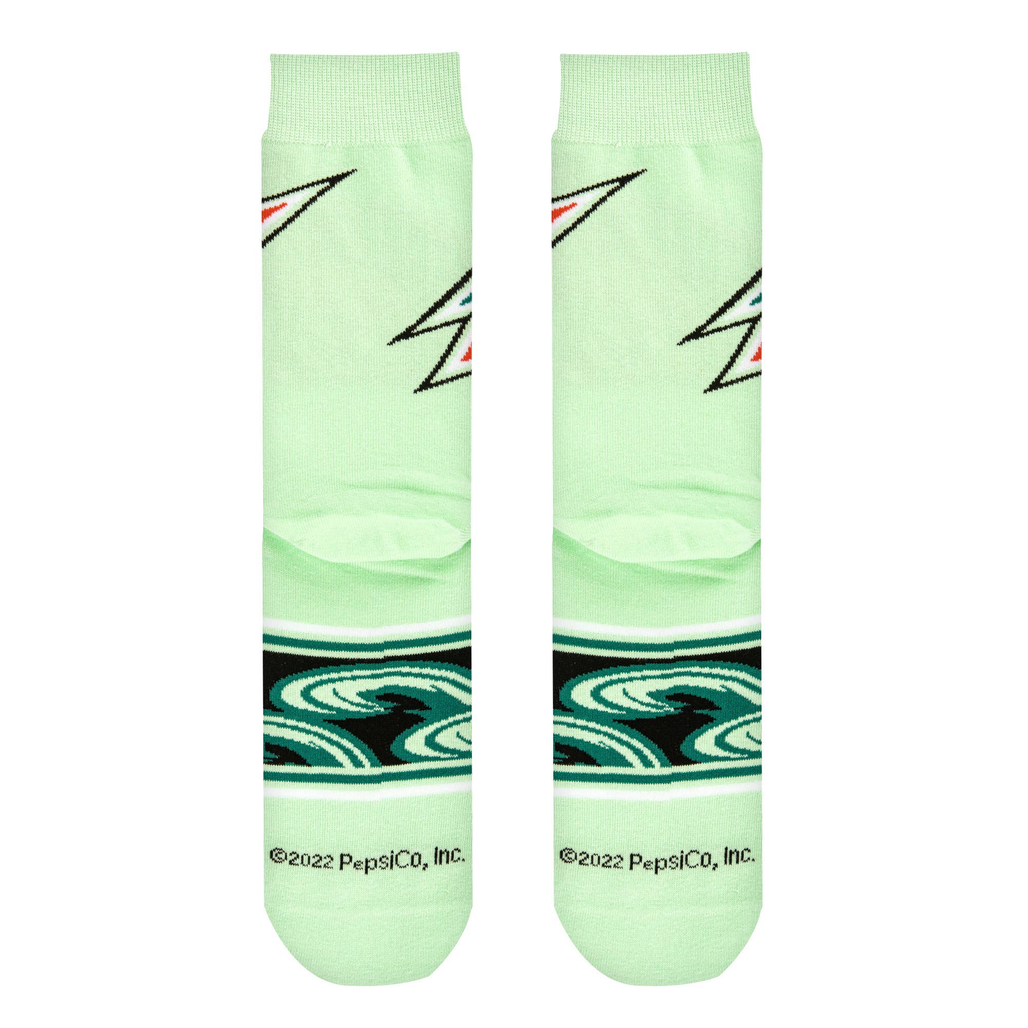Odd Sox - Wholesale Socks - Men's - Mountain Dew Baja Blast - Mens Crew Straight2