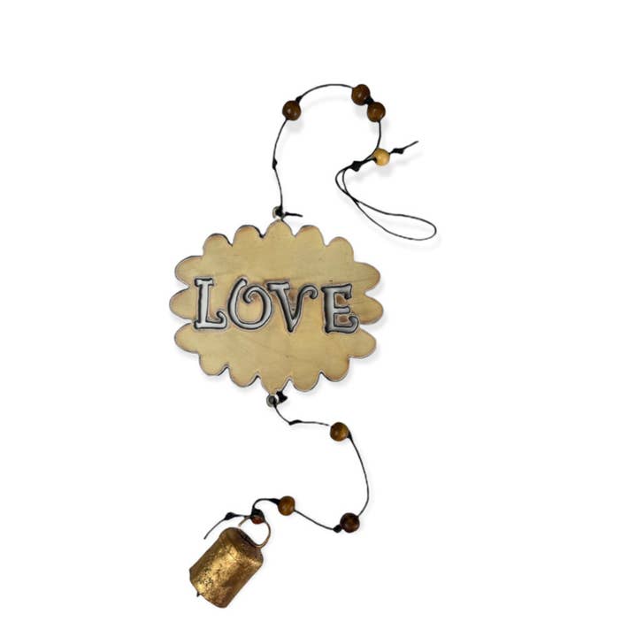 LOVE vind kime Valentines kæreste teen gave genbrugt øko for engroshandel hos Iron Jewel