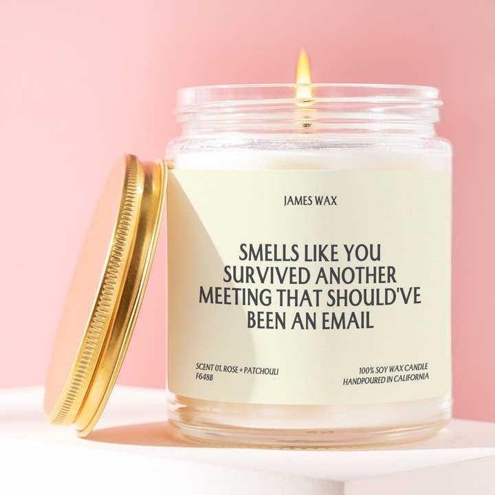 Survivor Gift Smells Like You Survived Another Meeting F648B for wholesale by James Wax