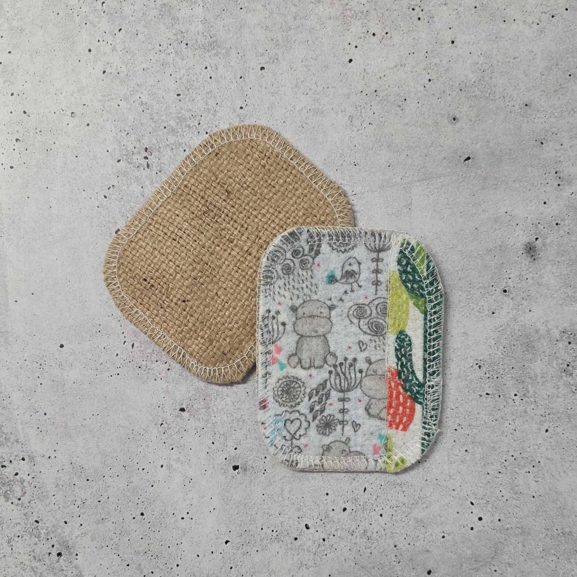 Marley's Monsters - Vente Éponges de nettoyage - Épurateurs en feutre Scrap : lot de 2 - Boîte de 65