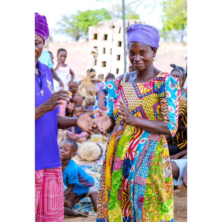 Ti-a Woven Goods - Wholesale Handheld Folding Fan - African Fabric Fan27