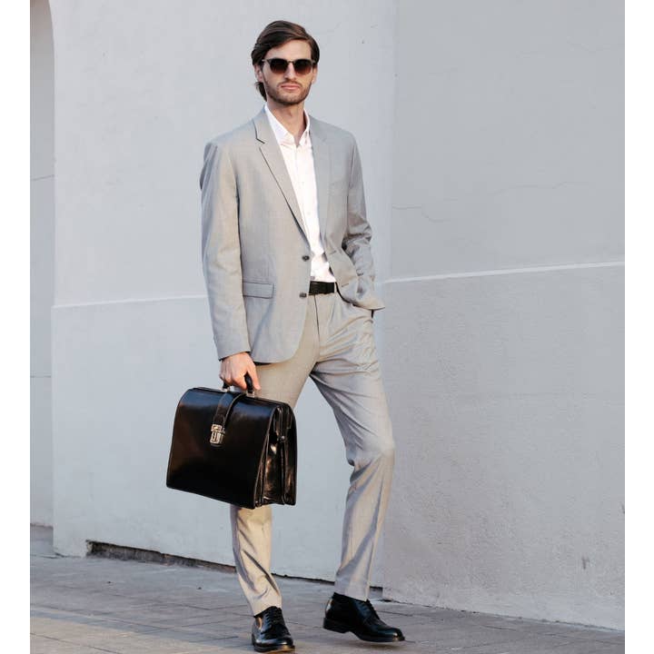 Time Resistance – Pasta - Unissexo por atacado – Grande Pasta de Couro - A Firma13