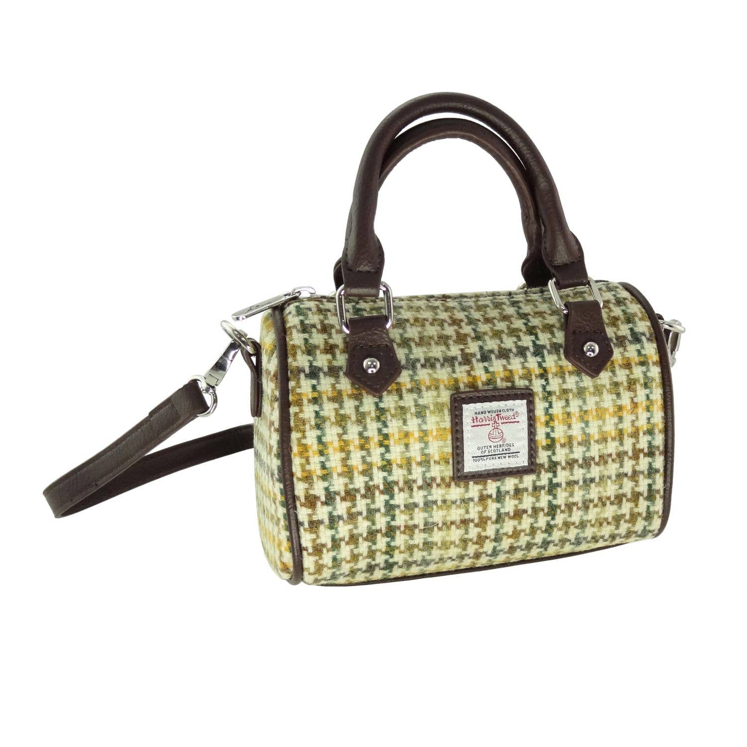 Glen Appin Of Scotland - Wholesale Top Handle Bag - Women's - LB1203 Harris Tweed 'Kilbride' Mini Bowling Bag35