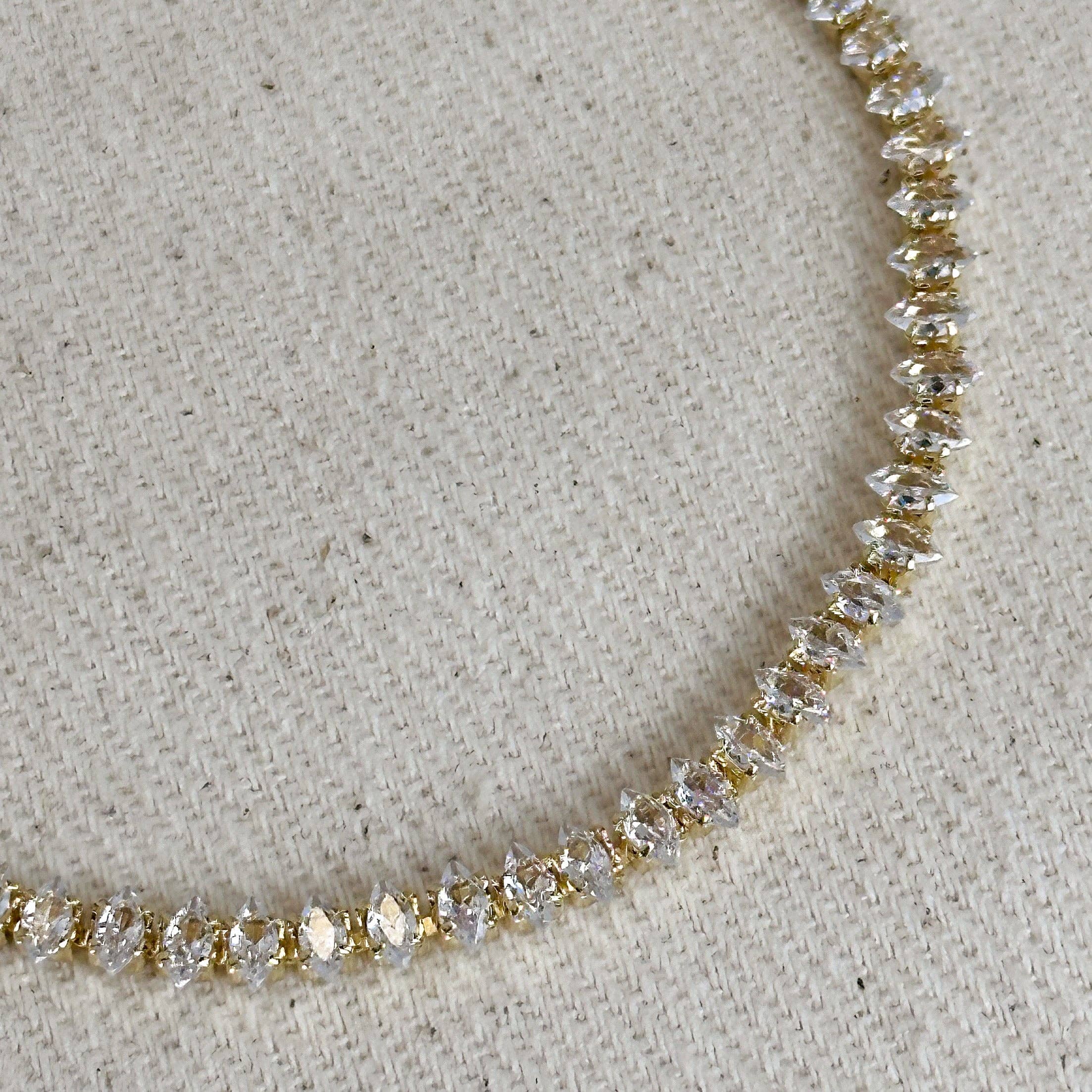 GoldFi - Wholesale Tennis Bracelet - 18k Gold Filled 4mm Marquise Tennis Bracelet6