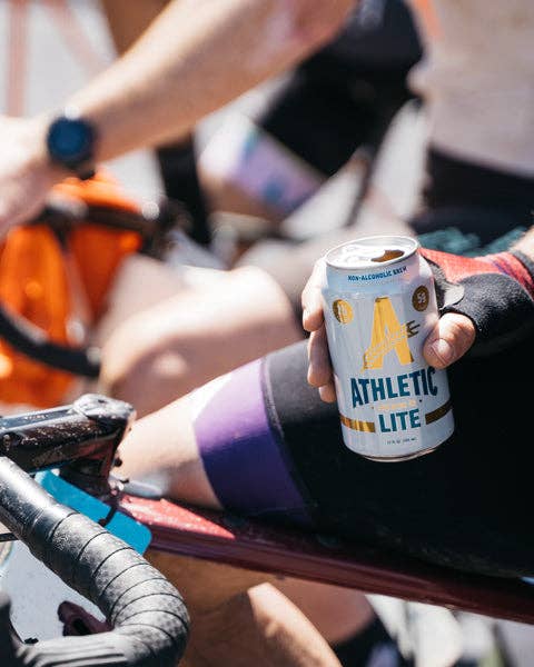 Athletic Brewing Company - Wholesale Non-Alcoholic Beer - Athletic Lite (Non-Alcoholic) 24-Can Case of 4x6-Packs3