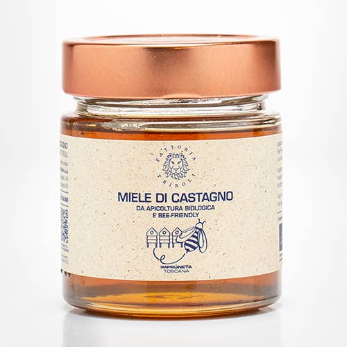 Biologische kastanjehoning voor wholesale door Fattoria Triboli