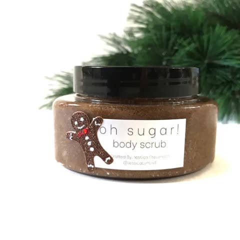 Gingerbread Brown Sugar Scrub Body Polish - Small for wholesale by oh sugar!
