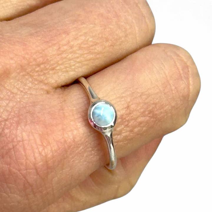 Alliz Trading - Wholesale Single stone/solitaire ring - Larimar Ring1