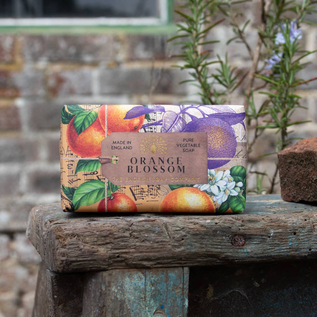The English Soap Company - Wholesale Bar Soap - Anniversary Orange Blossom Soap2