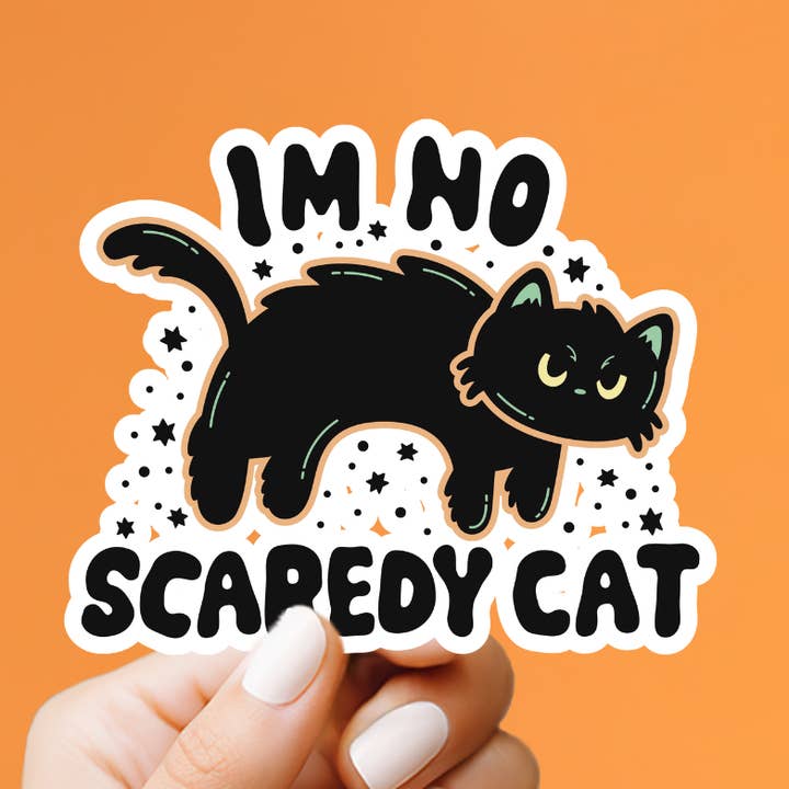 Market by Mari - Vente Autocollant - Autocollant "Je n'ai pas peur"0