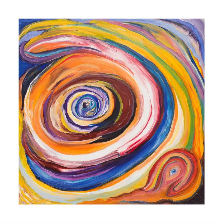 Begrænset udgave Bruce Mishell Giclee print 24“ x 24“ tommer for engroshandel hos Magic Hill - Mercantile