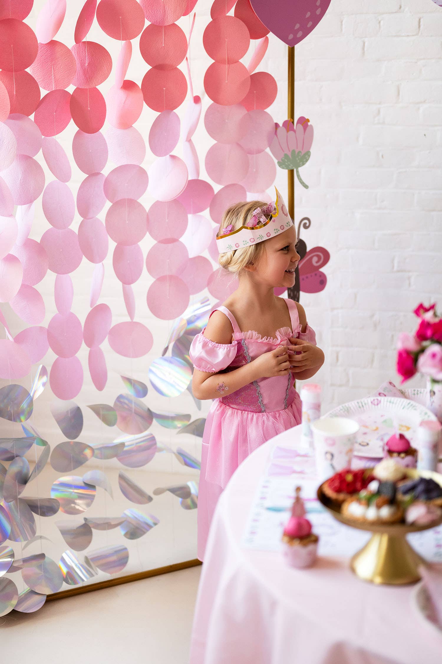 Folat BV - Wholesale Kids Hat - Kids - Crowns - Pretty Princess - 6 pieces5