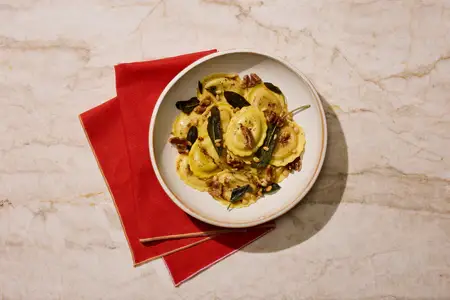 Ripi - Wholesale Pasta - Sweet Potato Ravioli w/ Brown Butter, Rosemary & Maple2