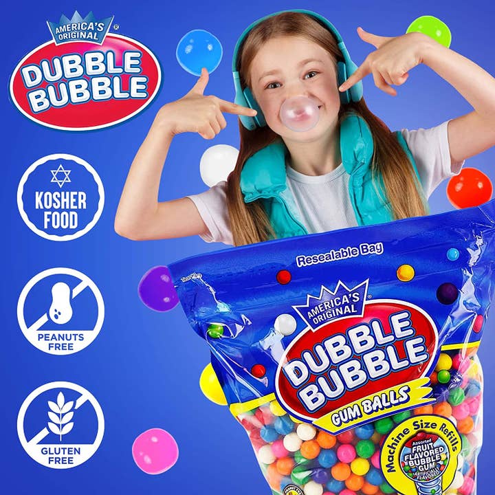 playO - Wholesale Chewing Gum - Gumballs Refill for Gumball Machine 5 Ounce Candies7