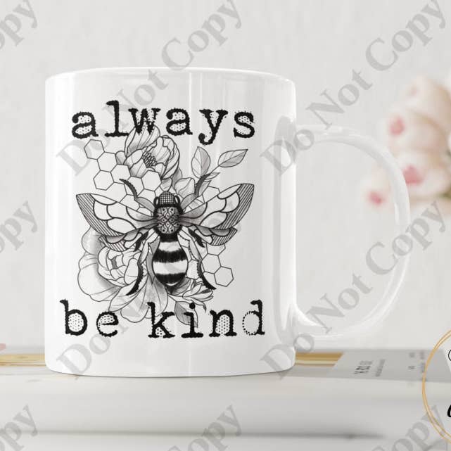 Kaffekrus - Altid Bee Kind for engroshandel hos Words of Ivy