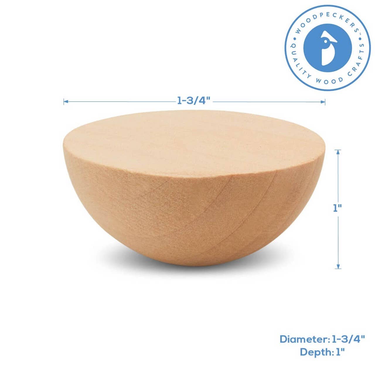 Woodpeckers Crafts - Wholesale Craft Supplies - Wooden Split Balls6