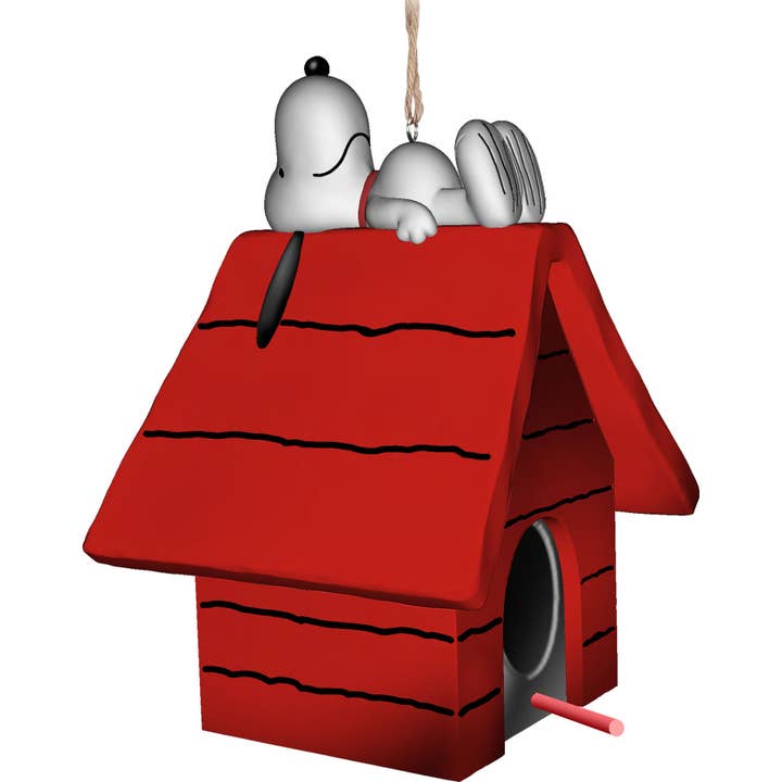 Spoontiques, Inc - Wholesale Bird House - Snoopy Birdhouse