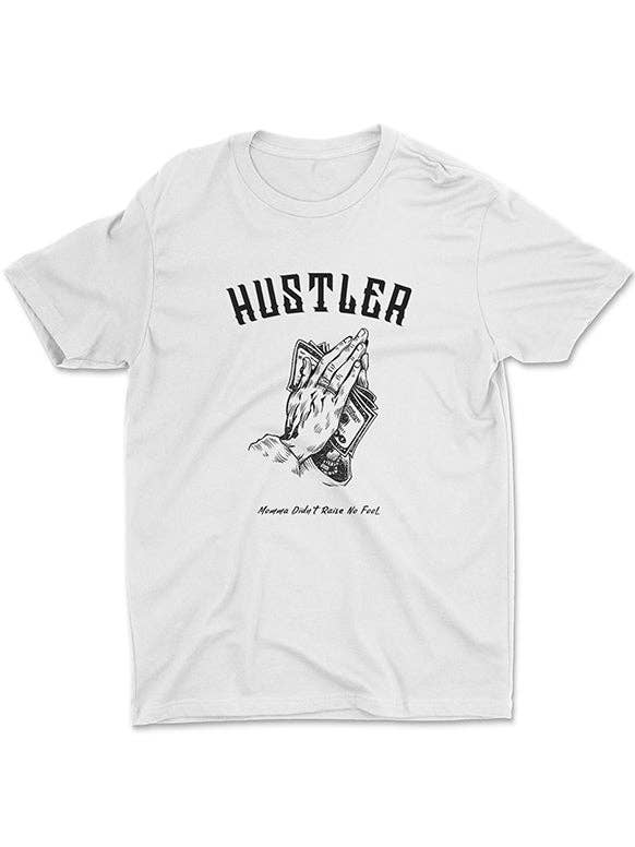 White Tatdaddy "No Foo" Men's Tee for wholesale on Faire0