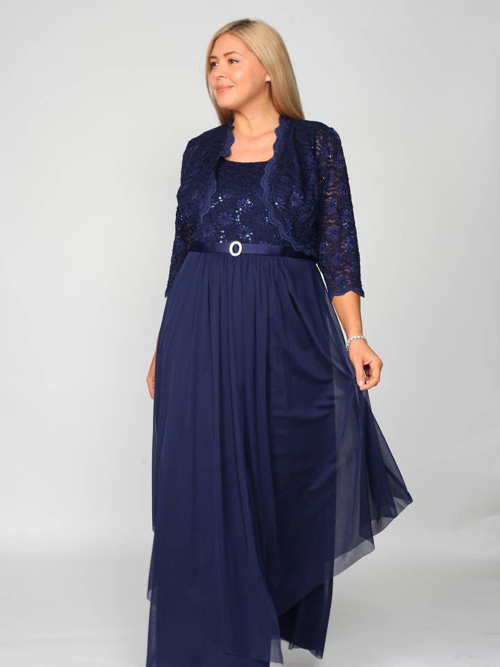 Long Mother Of Bride Plus Size Formal Dress Wholesale for wholesale by Kos Couture