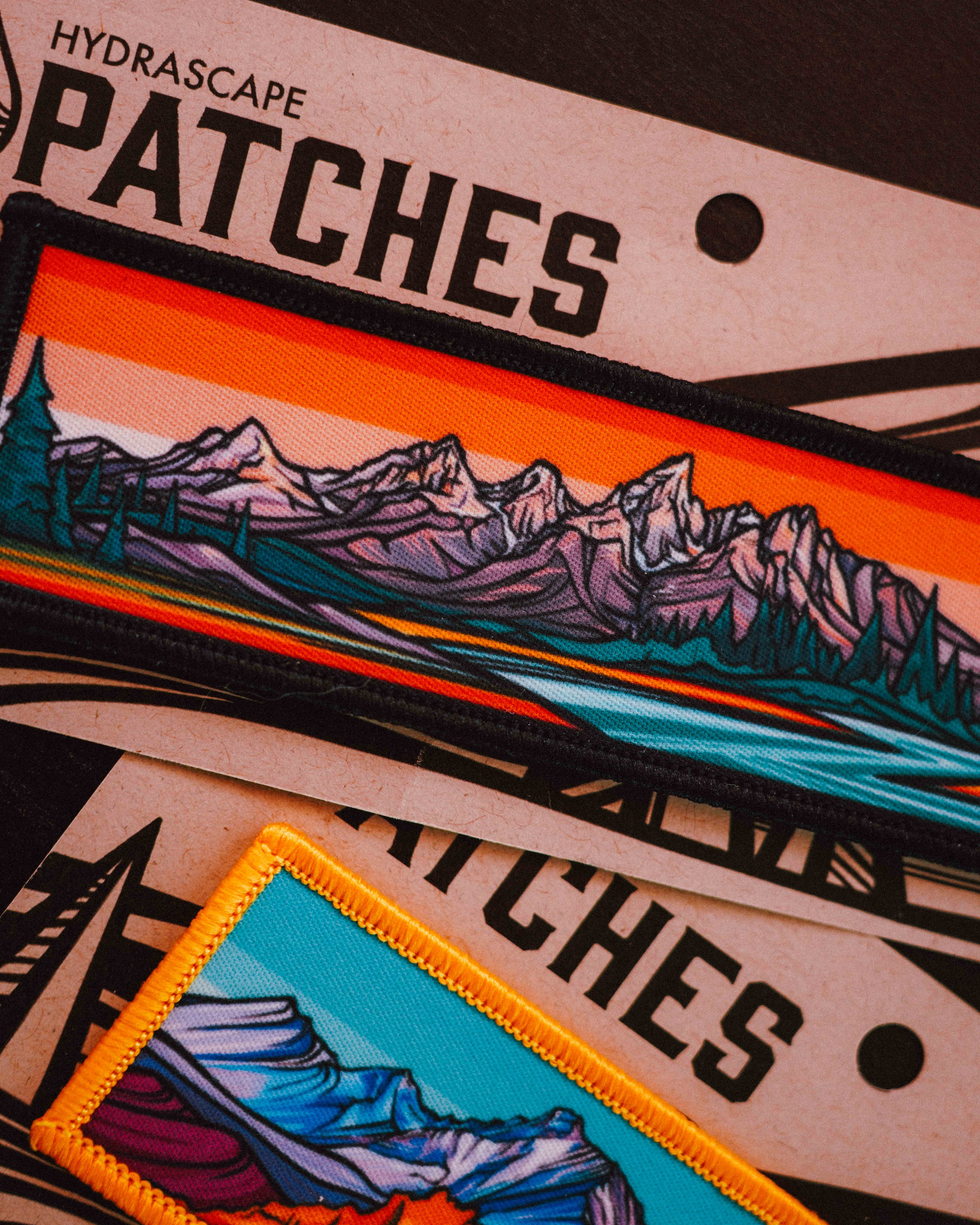 Hydrascape Stickers - Wholesale Patch - Cascade Patch5