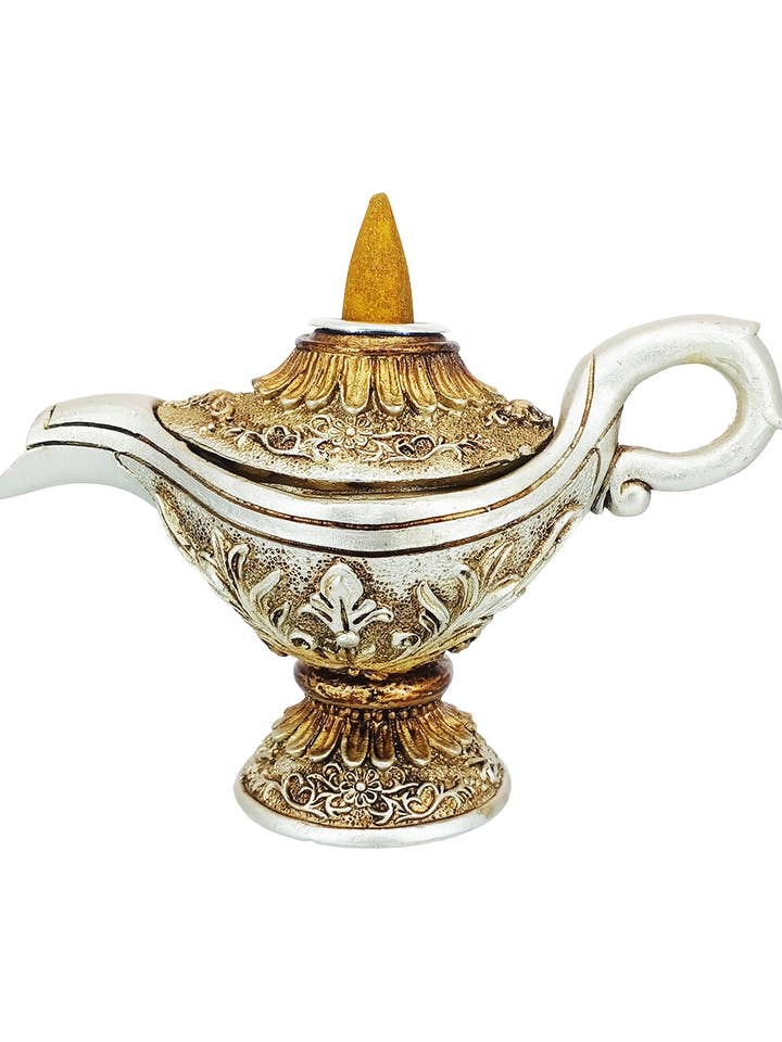 Brûleur d'encens à retour de lampe magique pour la vente par Fantasy Gifts
