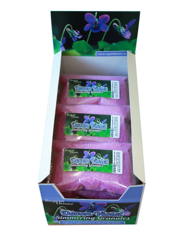 Devon Violet Simmering Granules for wholesale by Regent House
