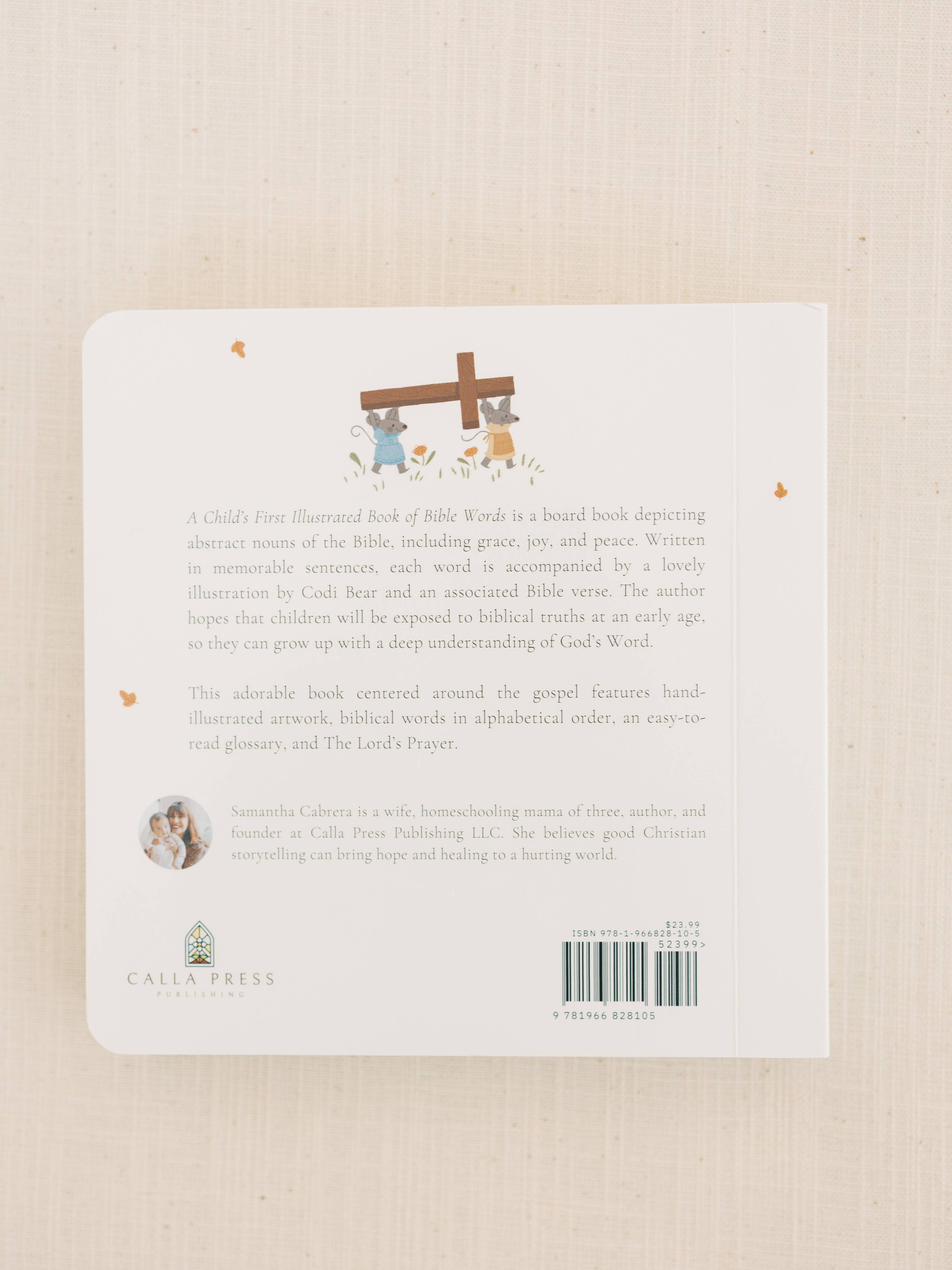 Calla Press Publishing LLC - Wholesale Baby & Toddler Book (0-2) - A Child's First Book of Bible Words4