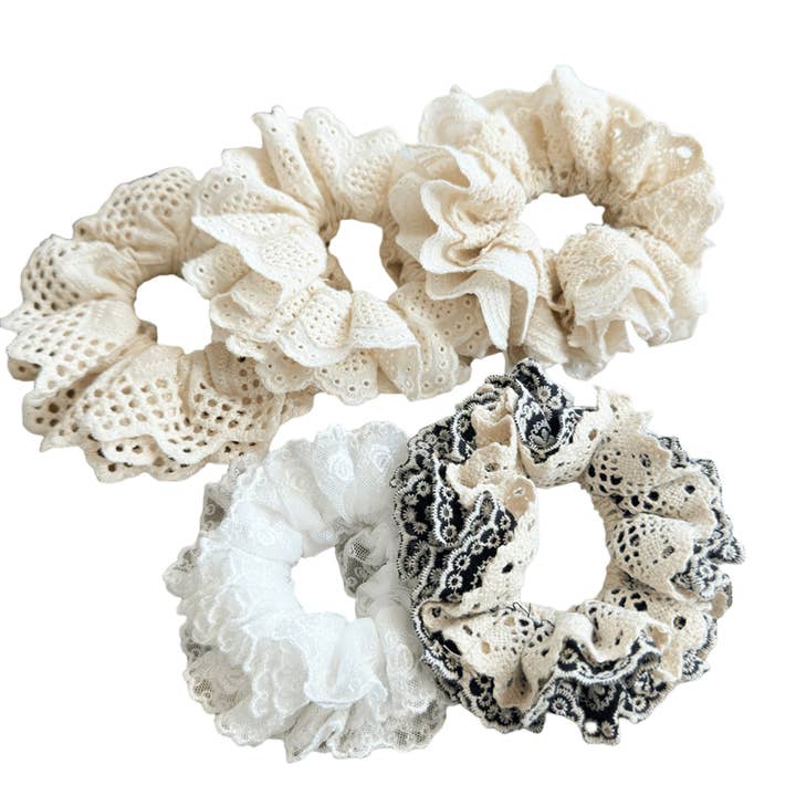 Multi-plisseret blonde kontinuerlig loop hårelastik S5P421 for engroshandel hos alberalkirk