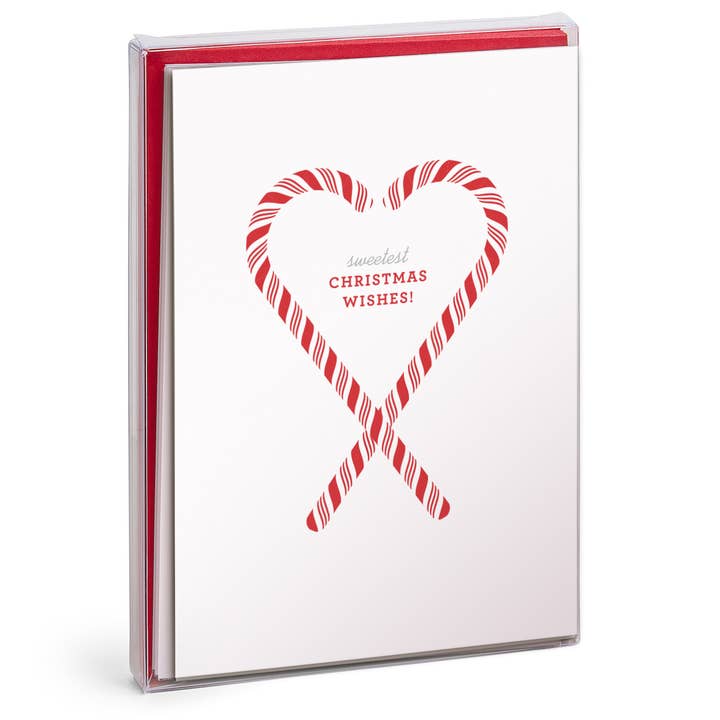 Sweetest Christmas Wishes - 8 Boxed Holiday Greeting Cards for wholesale by Design With Heart