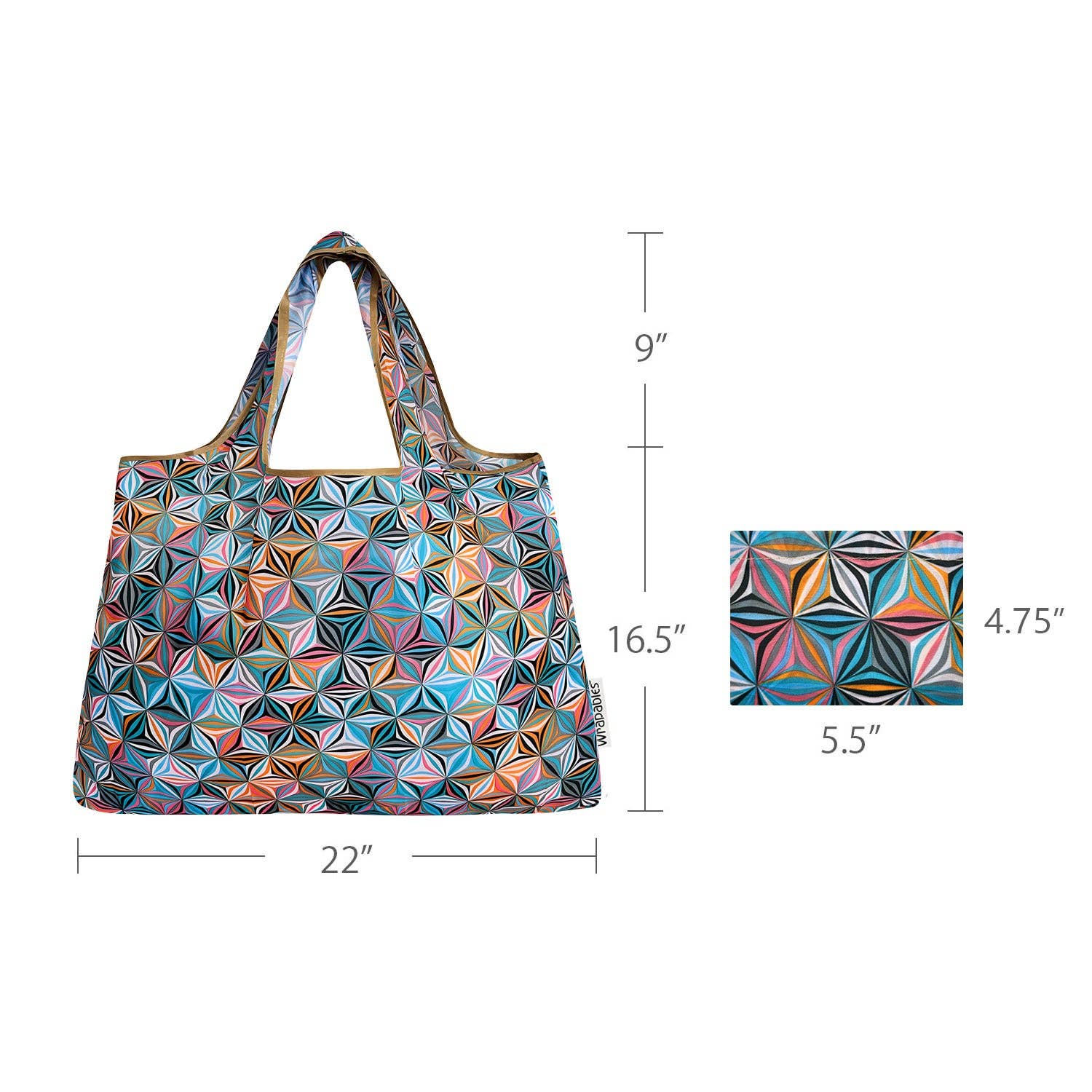 Wrapables.com - Wholesale Grocery/Shopping Bag - Wrapables Large Foldable Tote Nylon Reusable Grocery Bags97