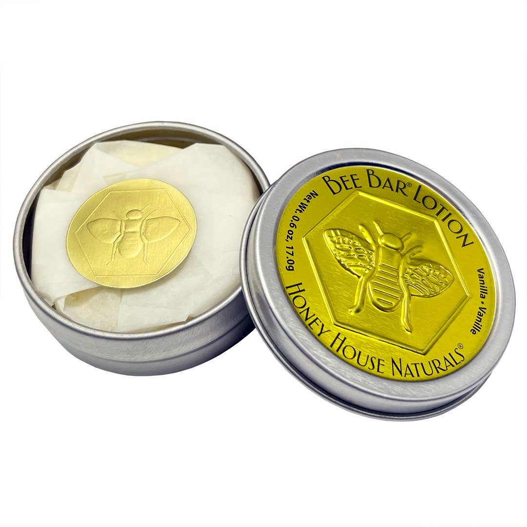 Honey House Naturals - Wholesale Solid Lotion - Small Bee Bar Solid Lotion - Individual2