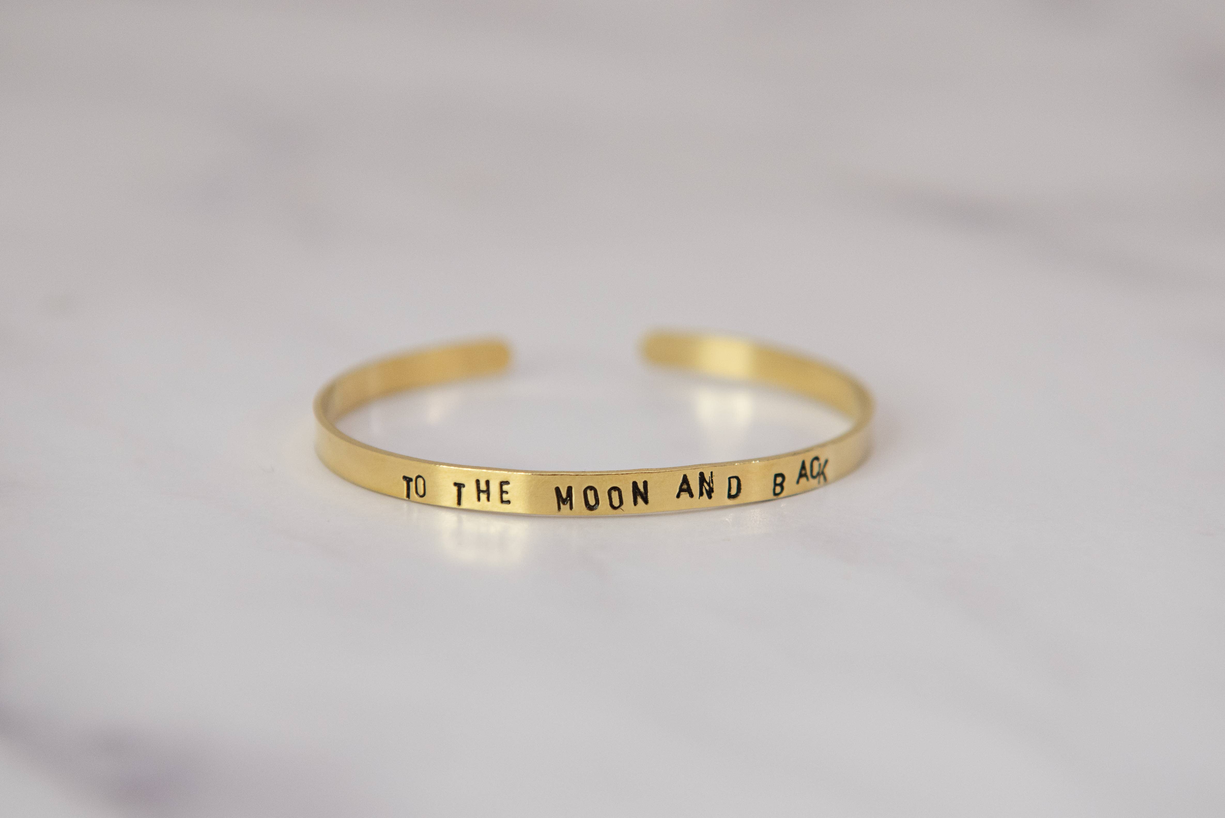 Loti jewels - Wholesale Cuff Bracelet - SUPER SLIM BRASS BRACELET WITH ENGRAVING10