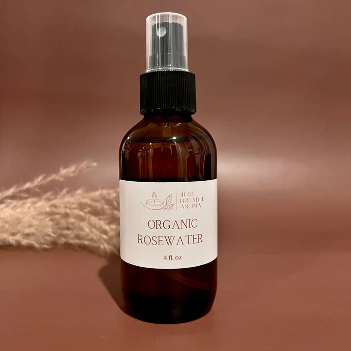 organic rosewater spray | facial spray | skincare | hydratin for wholesale by Just Breathe Aroma