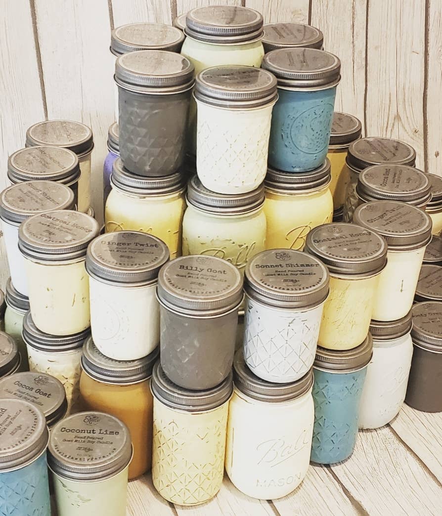 Steele Family Farm - Wholesale Jar/Filled Candle - Farmhouse Candles- Rustic13