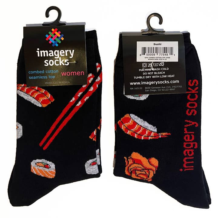 Imagery Socks - Vendita all'ingrosso Calzini - Donna - Calzini Sushi Donna